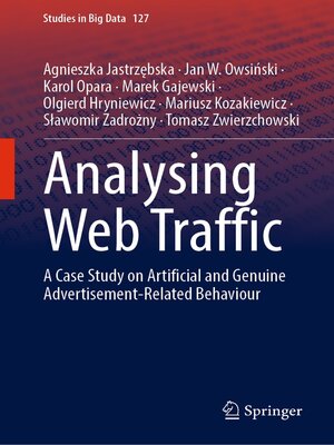 cover image of Analysing Web Traffic